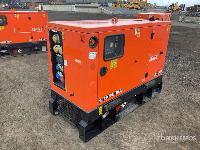 2019 JCB G18RS 18 kVA Skid-Mounted Generator Set - Generator electric: Foto 1 2019 JCB G18RS 18 kVA Skid-Mounted Generator Set - Generator electric: Foto 1