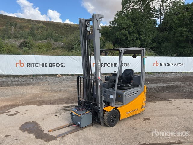 2019 Jungheinrich EFG216K 1600 kg 3 Wheel Electric Forklift - Electrostivuitor: Foto 4 2019 Jungheinrich EFG216K 1600 kg 3 Wheel Electric Forklift - Electrostivuitor: Foto 4