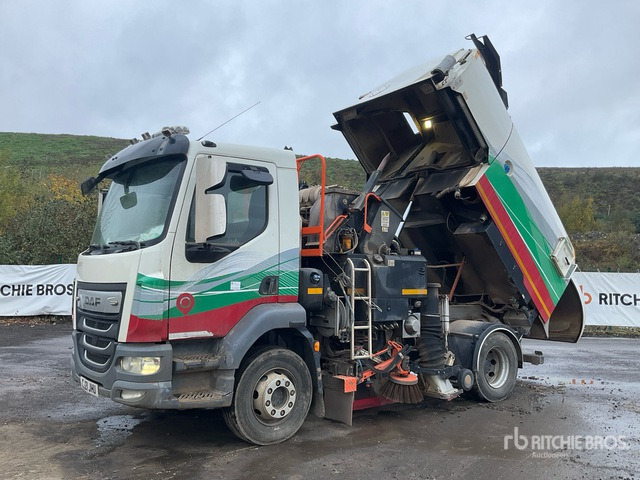 2021 DAF LF230 LA Sweeper Truck - Măturătoare stradală: Foto 1 2021 DAF LF230 LA Sweeper Truck - Măturătoare stradală: Foto 1