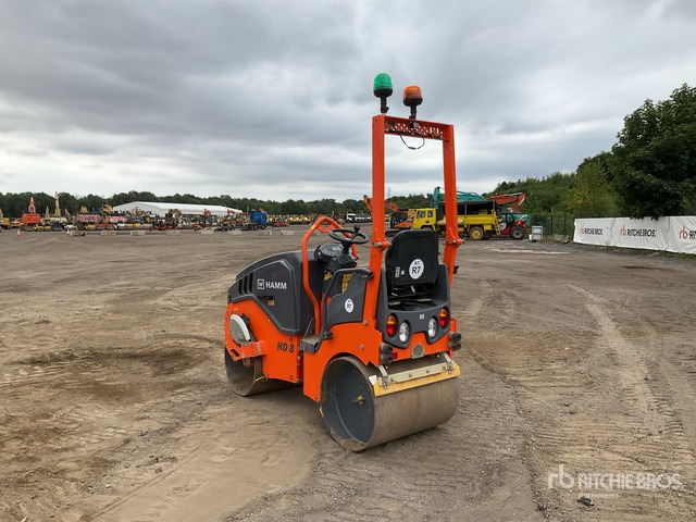 2022 Hamm HD8VV Double Drum Roller - Cilindru compactor pentru asfalt: Foto 3 2022 Hamm HD8VV Double Drum Roller - Cilindru compactor pentru asfalt: Foto 3