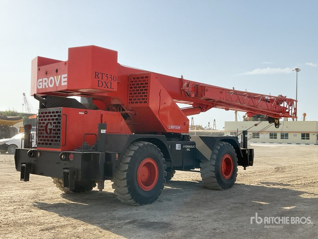 1999 Grove RT530DXL 30 ton 4x4x4 Rough Terrain Crane - Macara pentru teren accidentat: Foto 3 1999 Grove RT530DXL 30 ton 4x4x4 Rough Terrain Crane - Macara pentru teren accidentat: Foto 3