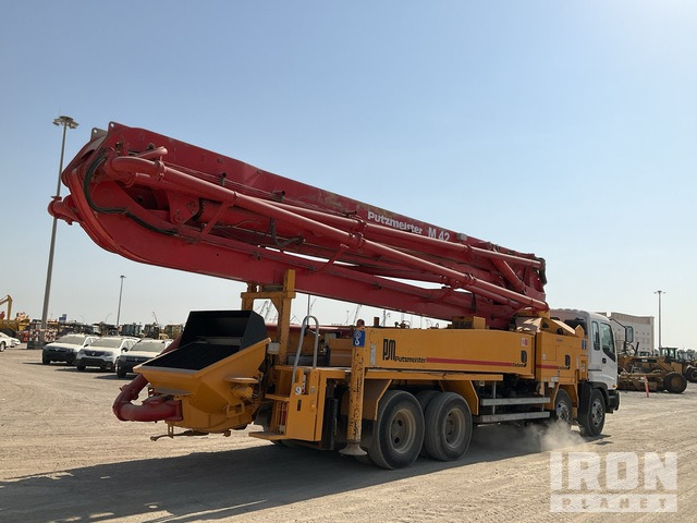 2002 Isuzu CXH50T 2003 Putzmeister M42 on 8x4 Twi ... Concrete Pump Truck - Tocător resturi vegetale/ Mulcer: Foto 3 2002 Isuzu CXH50T 2003 Putzmeister M42 on 8x4 Twi ... Concrete Pump Truck - Tocător resturi vegetale/ Mulcer: Foto 3
