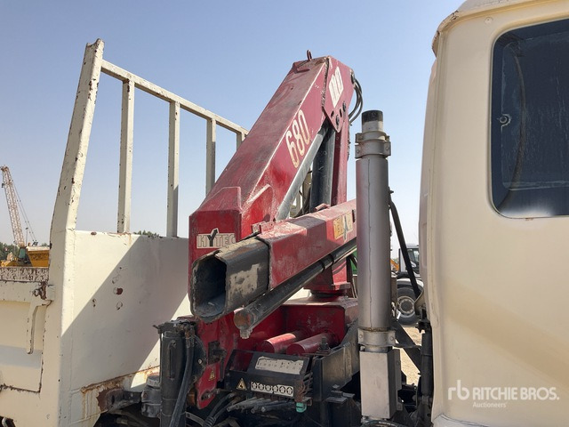 2006 Nissan MK210 2006 HMF 683K1 Knuckle Boom on 4x2 Flatbed Truck with Crane - Camion platformă, Camion cu macara: Foto 5 2006 Nissan MK210 2006 HMF 683K1 Knuckle Boom on 4x2 Flatbed Truck with Crane - Camion platformă, Camion cu macara: Foto 5
