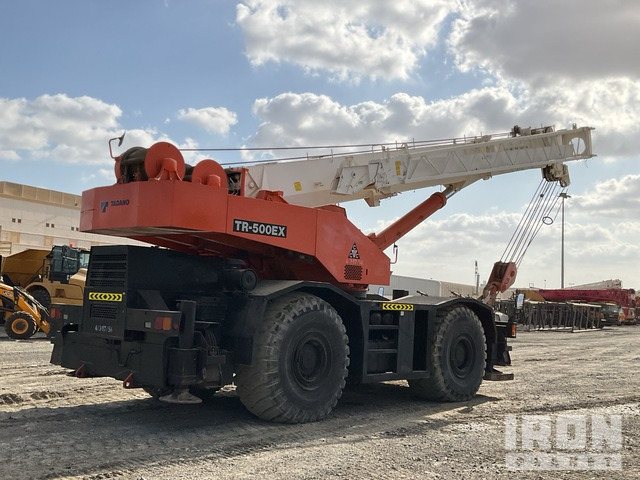 2006 Tadano TR-500EX 50 ton 4x4x4 Rough Terrain Crane - Macara pentru teren accidentat: Foto 4 2006 Tadano TR-500EX 50 ton 4x4x4 Rough Terrain Crane - Macara pentru teren accidentat: Foto 4