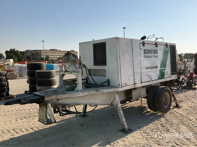 2009 Schwing BP4000 HDR Portable Concrete Pump - Pompă de beton staționară: Foto 1 2009 Schwing BP4000 HDR Portable Concrete Pump - Pompă de beton staționară: Foto 1