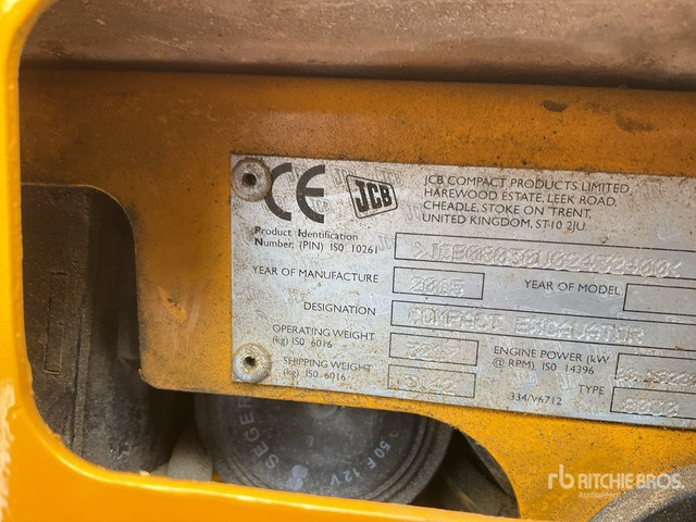 2016 JCB 8030 - Mini excavator: Foto 3 2016 JCB 8030 - Mini excavator: Foto 3