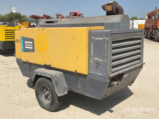2018 Atlas Copco XAHS186 Mobile (Inoperable) Air Compressor - Compresor de aer: Foto 4 2018 Atlas Copco XAHS186 Mobile (Inoperable) Air Compressor - Compresor de aer: Foto 4