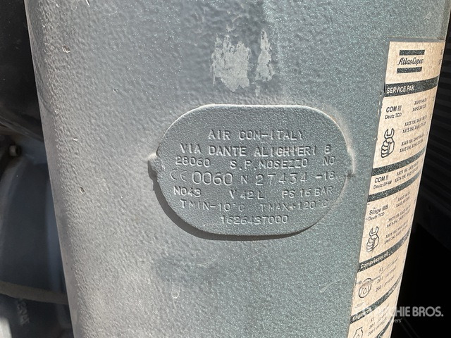 2018 Atlas Copco XAHS186 Mobile (Inoperable) Air Compressor - Compresor de aer: Foto 5 2018 Atlas Copco XAHS186 Mobile (Inoperable) Air Compressor - Compresor de aer: Foto 5