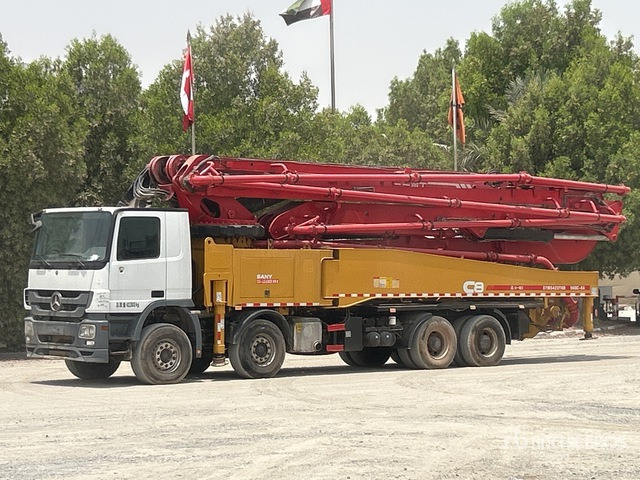 2020 Mercedes-Benz Actros 4141 2020 Sany SYM5449THBE 56 m on 8 ... Concrete Pump Truck - Tocător resturi vegetale/ Mulcer: Foto 2 2020 Mercedes-Benz Actros 4141 2020 Sany SYM5449THBE 56 m on 8 ... Concrete Pump Truck - Tocător resturi vegetale/ Mulcer: Foto 2