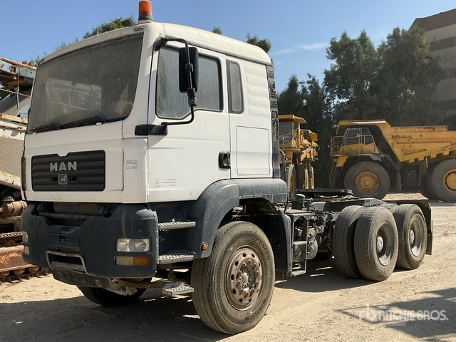 2008 MAN TGA33.400 6x4 (Inoperable) T/A Sleeper Truck Tractor - Cap tractor: Foto 1 2008 MAN TGA33.400 6x4 (Inoperable) T/A Sleeper Truck Tractor - Cap tractor: Foto 1