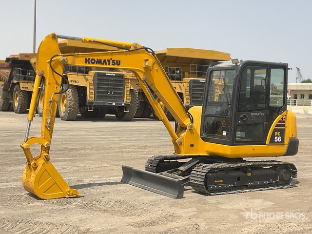 Komatsu PC56-7 Mini Excavator: <6.6t - Mini excavator: Foto 2 Komatsu PC56-7 Mini Excavator: <6.6t - Mini excavator: Foto 2