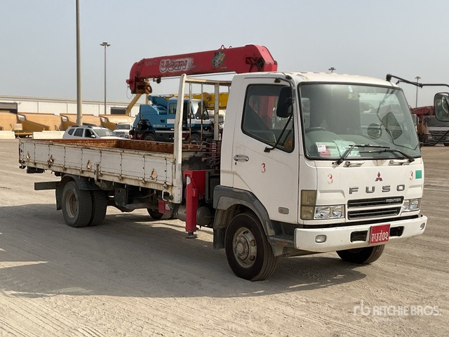 Mitsubishi KK-FK71HJ - Camion platformă, Camion cu macara: Foto 1 Mitsubishi KK-FK71HJ - Camion platformă, Camion cu macara: Foto 1