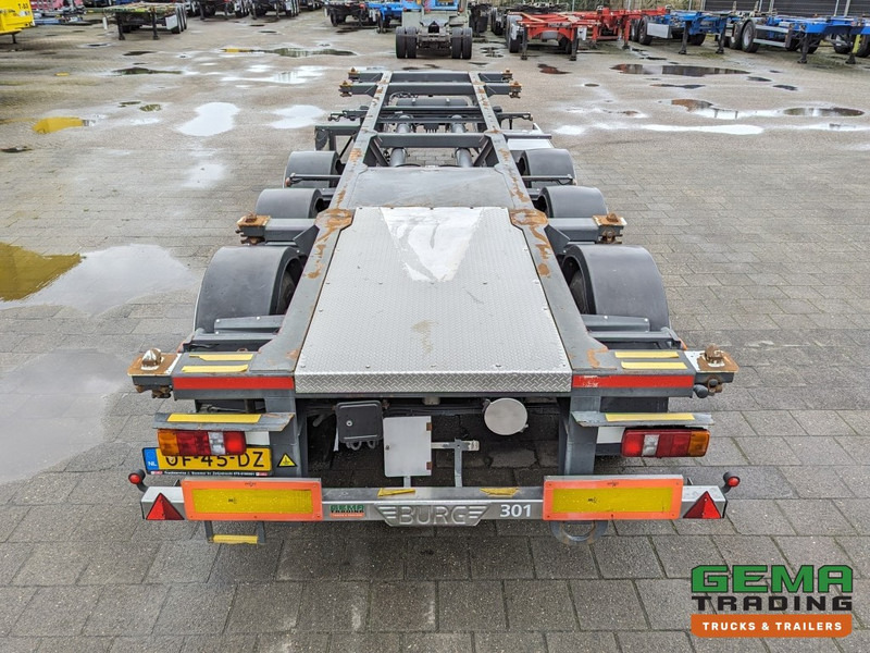 Burg BPO 12-27 3-Assen BPW ADR EX/II EX/III FL OX AT - Trommelremmen - 20/30FT TankChassis - RVS Driptray/Toolbox (O1824) - Semiremorcă transport containere/ Swap body: Foto 5 Burg BPO 12-27 3-Assen BPW ADR EX/II EX/III FL OX AT - Trommelremmen - 20/30FT TankChassis - RVS Driptray/Toolbox (O1824) - Semiremorcă transport containere/ Swap body: Foto 5