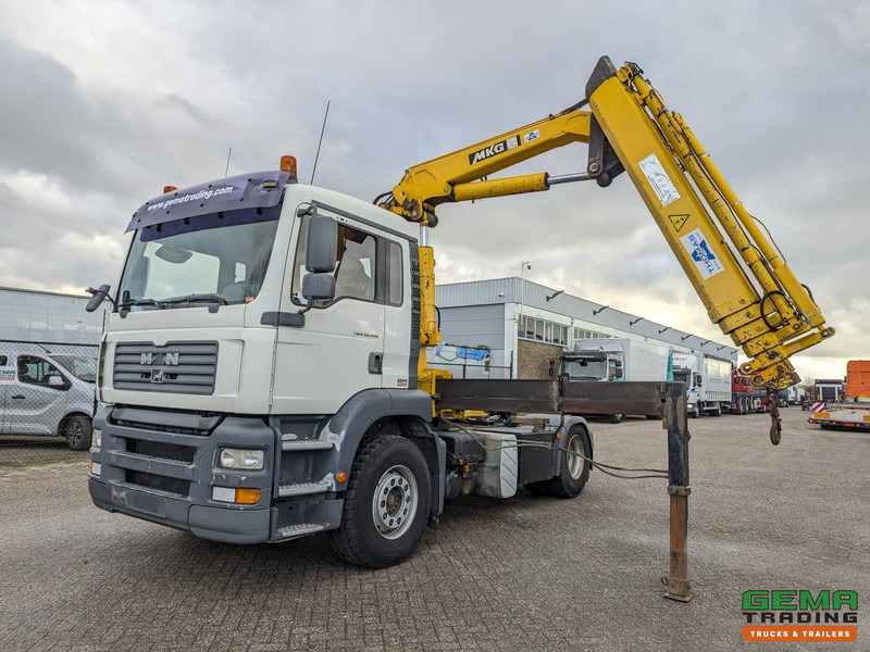 MAN TGA 18.410 4x2 LX Euro3 - MKG HLK225HP 4510KG - RadioGrafisch - Cap tractor: Foto 1 MAN TGA 18.410 4x2 LX Euro3 - MKG HLK225HP 4510KG - RadioGrafisch - Cap tractor: Foto 1
