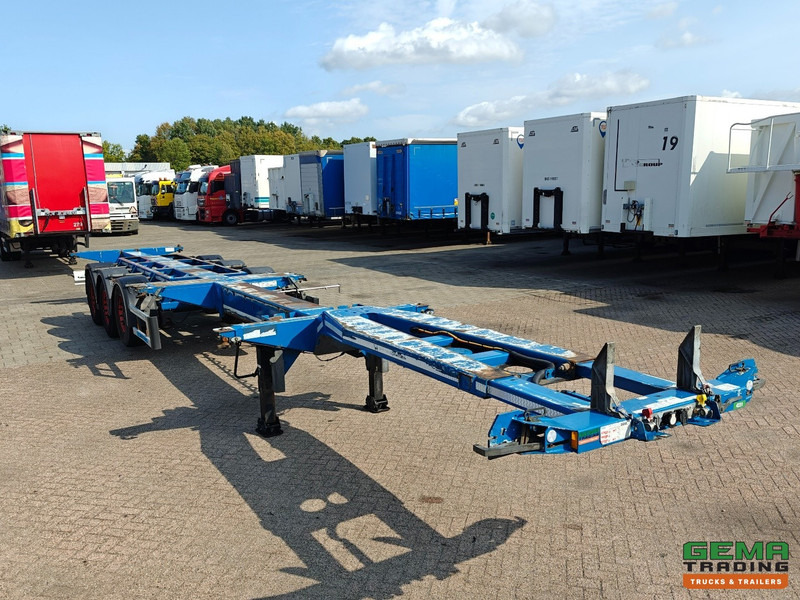 D-Tec FLEXITRAILER 3-Assen SAF - MULTI - Schijfremmen - LiftAs - Alle Aansluitingen - 4819KG - 04/2026 APK - Semiremorcă transport containere/ Swap body: Foto 5 D-Tec FLEXITRAILER 3-Assen SAF - MULTI - Schijfremmen - LiftAs - Alle Aansluitingen - 4819KG - 04/2026 APK - Semiremorcă transport containere/ Swap body: Foto 5