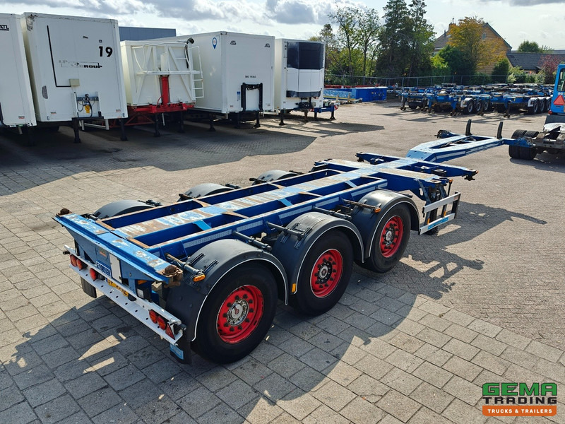 D-Tec FLEXITRAILER 3-Assen SAF - MULTI - Schijfremmen - LiftAs - Alle Aansluitingen - 4819KG - 04/2026 APK - Semiremorcă transport containere/ Swap body: Foto 3 D-Tec FLEXITRAILER 3-Assen SAF - MULTI - Schijfremmen - LiftAs - Alle Aansluitingen - 4819KG - 04/2026 APK - Semiremorcă transport containere/ Swap body: Foto 3