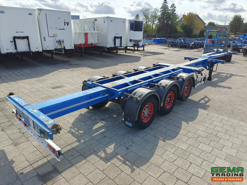 D-Tec FLEXITRAILER 3-Assen SAF - MULTI - Schijfremmen - LiftAs - Alle Aansluitingen - 4819KG - 04/2026 APK - Semiremorcă transport containere/ Swap body: Foto 1 D-Tec FLEXITRAILER 3-Assen SAF - MULTI - Schijfremmen - LiftAs - Alle Aansluitingen - 4819KG - 04/2026 APK - Semiremorcă transport containere/ Swap body: Foto 1
