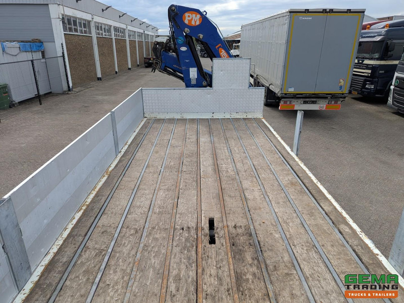 Camion platformă, Camion cu macara DAF CF 330 FAT 6x4 Dagcab Euro6A - Open laadbak 6.4m + PM 15522 - RadioGrafisch - Handgeschakeld - 08/2025APK: Foto 9