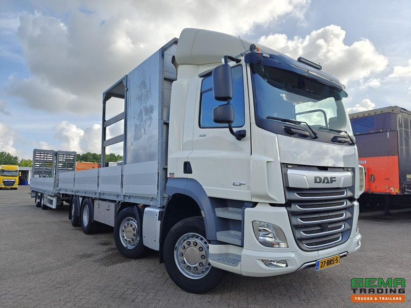 DAF CF 430 FAX 8x2/6 Dagcabine Euro6D - Machine Transporter + 2assige Aanhanger - Hydraulische Rampen - Afneembare 10.000L WaterTank - 20.000km! Origineel - Camion transport auto: Foto 4 DAF CF 430 FAX 8x2/6 Dagcabine Euro6D - Machine Transporter + 2assige Aanhanger - Hydraulische Rampen - Afneembare 10.000L WaterTank - 20.000km! Origineel - Camion transport auto: Foto 4