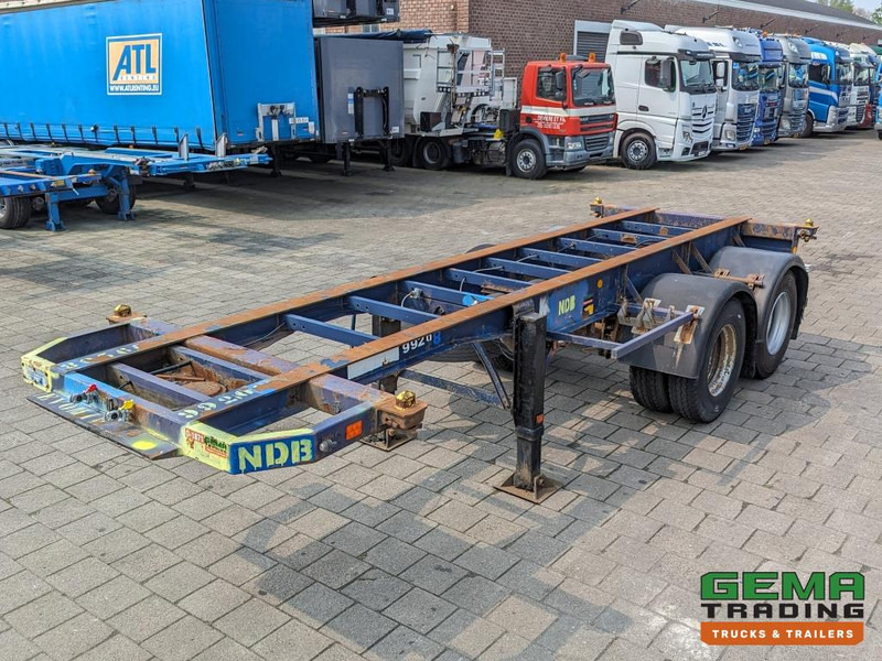 Flandria OP 20V 2A 2-Assen ROR - DrumBrakes - Leaf Suspension - 20FT (O1871) - Semiremorcă transport containere/ Swap body: Foto 4 Flandria OP 20V 2A 2-Assen ROR - DrumBrakes - Leaf Suspension - 20FT (O1871) - Semiremorcă transport containere/ Swap body: Foto 4