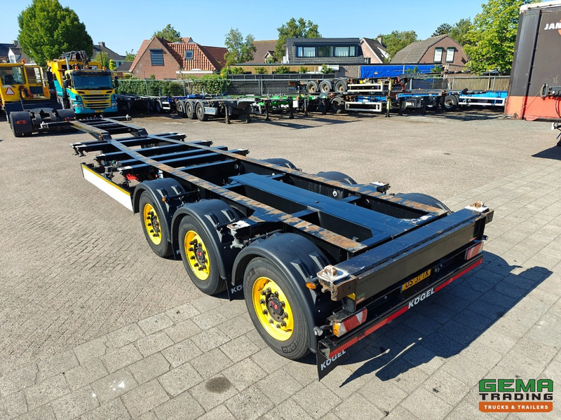 Kögel PORT 40 SIMPLEX 20 3-Assen SAF - Schijfremmen - 20/30/40FT Aansluiting - Achterschuiver - Semiremorcă transport containere/ Swap body: Foto 3 Kögel PORT 40 SIMPLEX 20 3-Assen SAF - Schijfremmen - 20/30/40FT Aansluiting - Achterschuiver - Semiremorcă transport containere/ Swap body: Foto 3