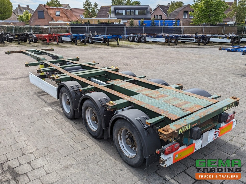 Krone SD 27 3-Assen BPW RearSlider - DrumBrakes - 5280kg (O1852) - Semiremorcă transport containere/ Swap body: Foto 3 Krone SD 27 3-Assen BPW RearSlider - DrumBrakes - 5280kg (O1852) - Semiremorcă transport containere/ Swap body: Foto 3