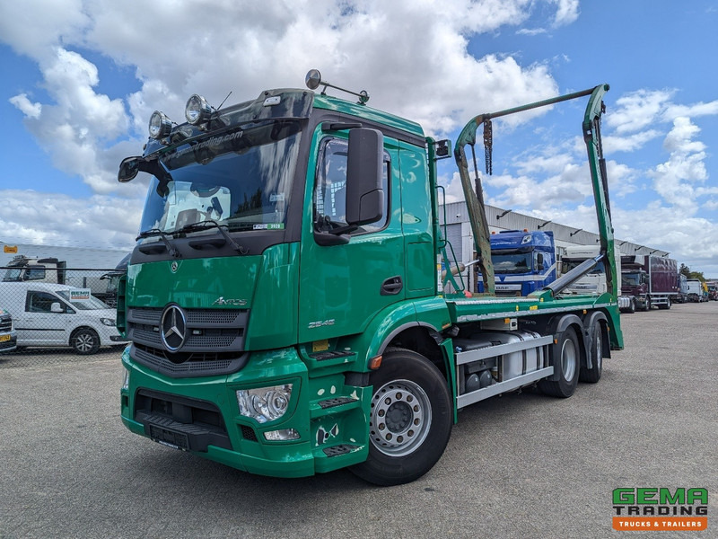 Mercedes-Benz Antos 2546 6x2/4 Dagcab - Euro6 - JOAB PortaalSysteem 18T - Weegsysteem - Uitschuifbaar - Camion container de gunoi: Foto 1 Mercedes-Benz Antos 2546 6x2/4 Dagcab - Euro6 - JOAB PortaalSysteem 18T - Weegsysteem - Uitschuifbaar - Camion container de gunoi: Foto 1