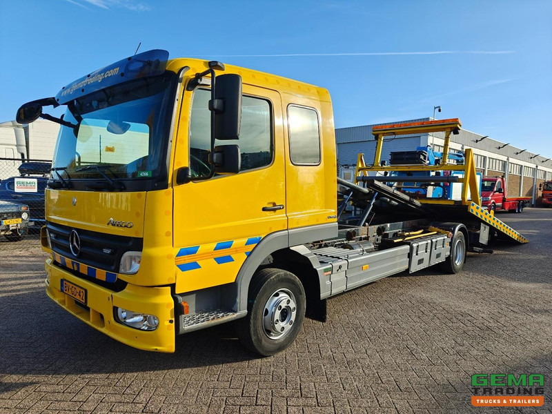 Mercedes-Benz Atego 1224 L 4x2 Dagcabine Euro5 6CIL - Eurotechniek 4T + Lier 3.6T + Bril 2000kg - Maşină de tractare: Foto 1 Mercedes-Benz Atego 1224 L 4x2 Dagcabine Euro5 6CIL - Eurotechniek 4T + Lier 3.6T + Bril 2000kg - Maşină de tractare: Foto 1