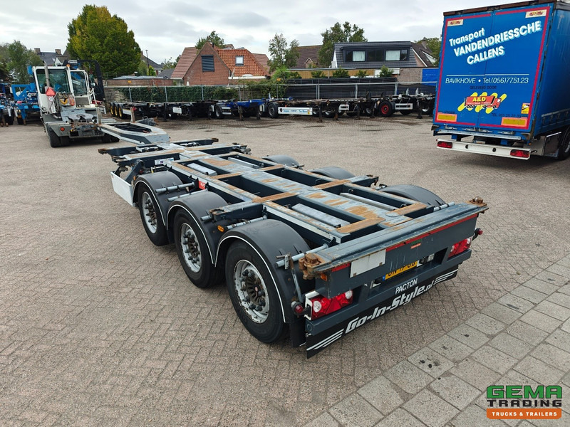 Pacton ET3 3-Assen SAF - MULTI - Schijfremmen - LiftAs - 3x Uitschuifbaar - 03/2026 APK - Semiremorcă transport containere/ Swap body: Foto 5 Pacton ET3 3-Assen SAF - MULTI - Schijfremmen - LiftAs - 3x Uitschuifbaar - 03/2026 APK - Semiremorcă transport containere/ Swap body: Foto 5
