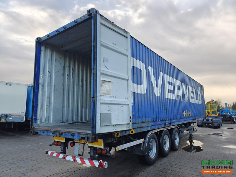 Pacton T3-007 3-Assen BPW - Containerchassis + 45FT HiCube Container - Reservewieldrager - Semiremorcă transport containere/ Swap body: Foto 1 Pacton T3-007 3-Assen BPW - Containerchassis + 45FT HiCube Container - Reservewieldrager - Semiremorcă transport containere/ Swap body: Foto 1