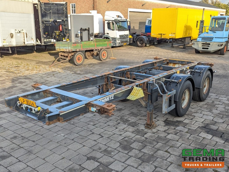 Schmitz Cargobull SCF 20 2-Assen BPW DrumBrakes - 20FT Connection - 2419KG (O2060) - Semiremorcă transport containere/ Swap body: Foto 1 Schmitz Cargobull SCF 20 2-Assen BPW DrumBrakes - 20FT Connection - 2419KG (O2060) - Semiremorcă transport containere/ Swap body: Foto 1