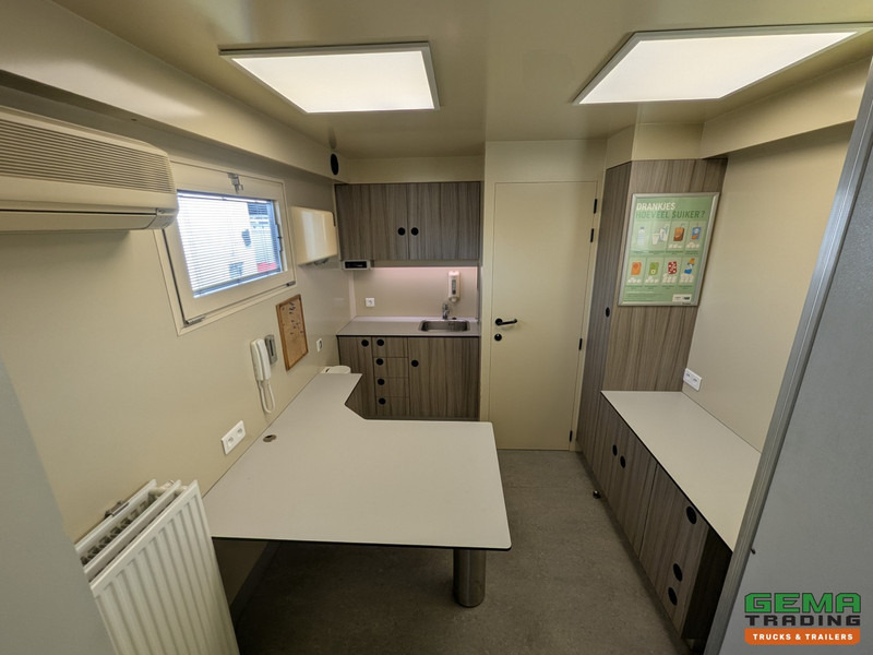 Semiremorcă Latre OPF/1SA/19/00 1-Assige KantoorTrailer / MobileHome - Airco's - Toilet - Generator - Standkachel - 11/2025APK: Foto 7
