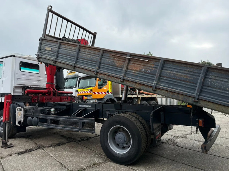 Mercedes-Benz Actros 1831 V6 4X2 Tipper + crane EPS Manual Gearbox 3 peddal - Camion basculantă, Camion cu macara: Foto 3 Mercedes-Benz Actros 1831 V6 4X2 Tipper + crane EPS Manual Gearbox 3 peddal - Camion basculantă, Camion cu macara: Foto 3