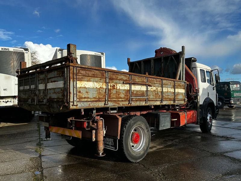 Mercedes-Benz SK 1935 V8 4X2 Tipper Spring/Spring AMCO V825 9T Crane - Camion basculantă, Camion cu macara: Foto 4 Mercedes-Benz SK 1935 V8 4X2 Tipper Spring/Spring AMCO V825 9T Crane - Camion basculantă, Camion cu macara: Foto 4