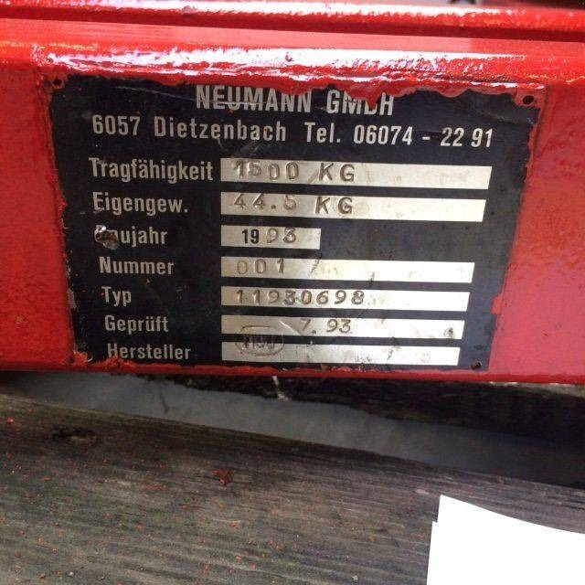 Neumann Battery lifting beam - Ataşament: Foto 2 Neumann Battery lifting beam - Ataşament: Foto 2