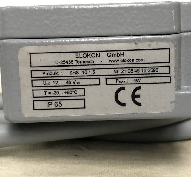 Elokon SHS-10 1.5 for forklift - Senzor pentru Stivuitor: Foto 3 Elokon SHS-10 1.5 for forklift - Senzor pentru Stivuitor: Foto 3