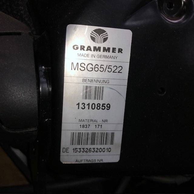Grammer Seat MSG65/522 - Scaun pentru Stivuitor: Foto 5 Grammer Seat MSG65/522 - Scaun pentru Stivuitor: Foto 5