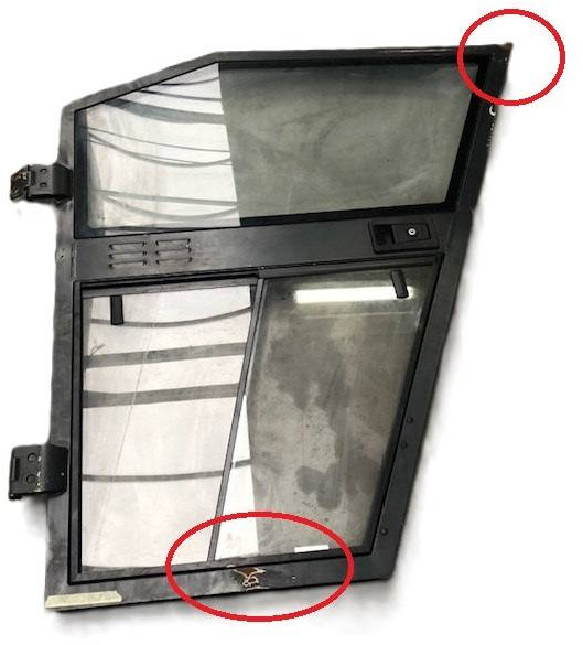 Left door for Linde H60-80, Series 396 - Uşă și piese pentru Stivuitor: Foto 3 Left door for Linde H60-80, Series 396 - Uşă și piese pentru Stivuitor: Foto 3