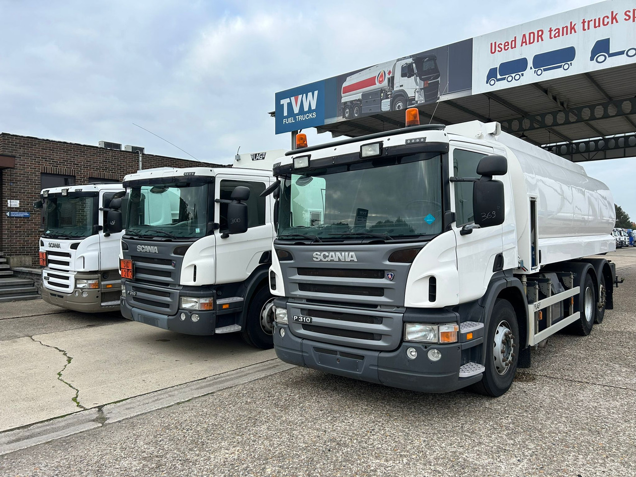 SCANIA PRT, P310, P380 (lot of 3) - Camion cisternă: Foto 1 SCANIA PRT, P310, P380 (lot of 3) - Camion cisternă: Foto 1