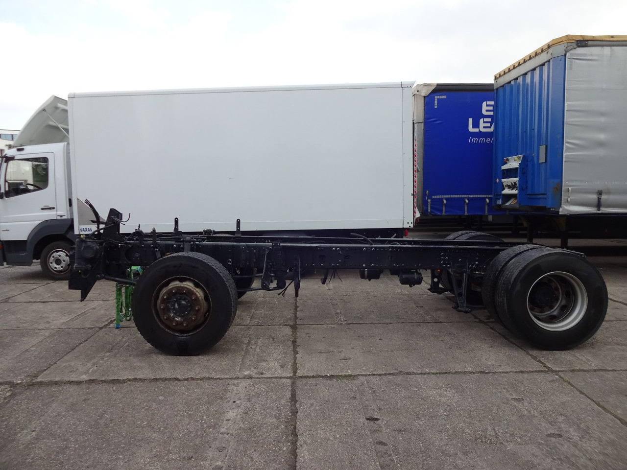 MAN TGX 18.480, Chassis mit Hinterachse, Bj-2016 - Cap tractor: Foto 2 MAN TGX 18.480, Chassis mit Hinterachse, Bj-2016 - Cap tractor: Foto 2