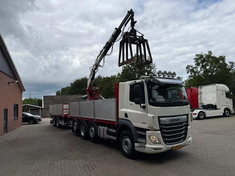 DAF CF 480 8X2 KENNIS K16R3 Kraan Combi 234.610KM + PACTON - Camion platformă, Camion cu macara: Foto 3 DAF CF 480 8X2 KENNIS K16R3 Kraan Combi 234.610KM + PACTON - Camion platformă, Camion cu macara: Foto 3
