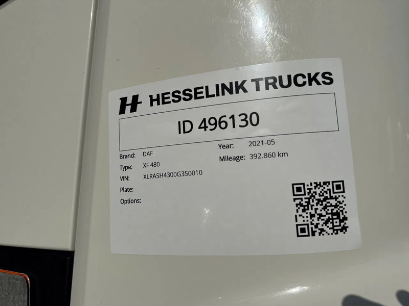 Camion transport containere/ Swap body DAF XF 480 6X2 SSC FAR BDF Retarder 2x AHK 7.82 Multiwechseler: Foto 13