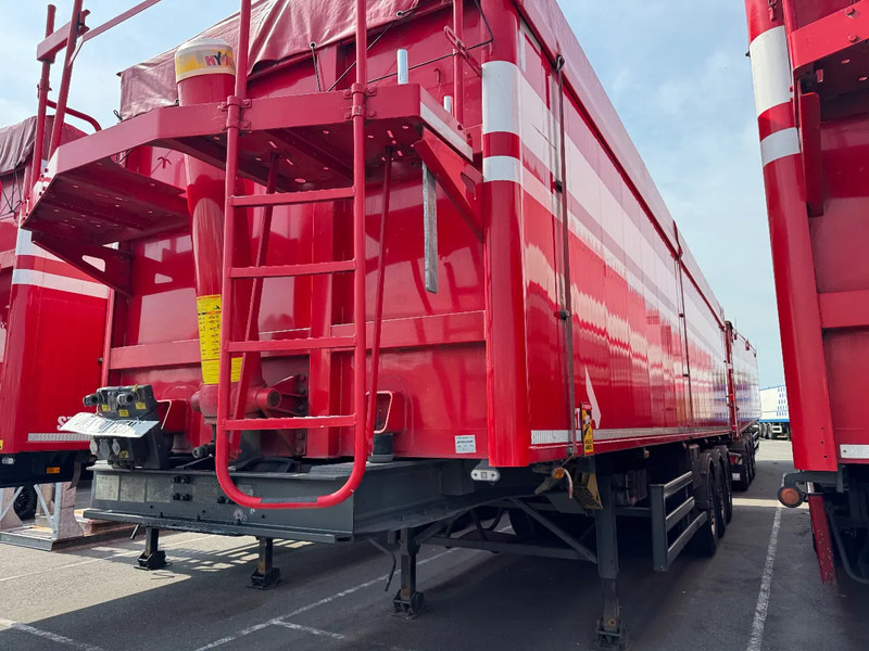Stas S300CX 58m3 Alcoa SAF Klep Deuren combi top condition 6340kg - Semiremorcă basculantă: Foto 1 Stas S300CX 58m3 Alcoa SAF Klep Deuren combi top condition 6340kg - Semiremorcă basculantă: Foto 1