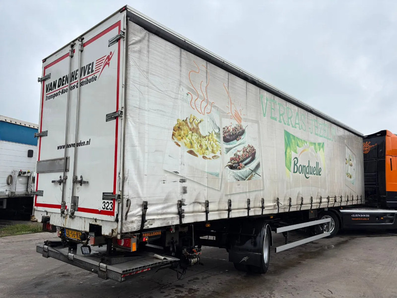 Tracon 11.5M 1AS City Stuuras Schuifzeil Laadklep 1500KG NL Trailer, nieuwe apk tot 29-10-2026 - Semiremorcă prelată: Foto 4 Tracon 11.5M 1AS City Stuuras Schuifzeil Laadklep 1500KG NL Trailer, nieuwe apk tot 29-10-2026 - Semiremorcă prelată: Foto 4