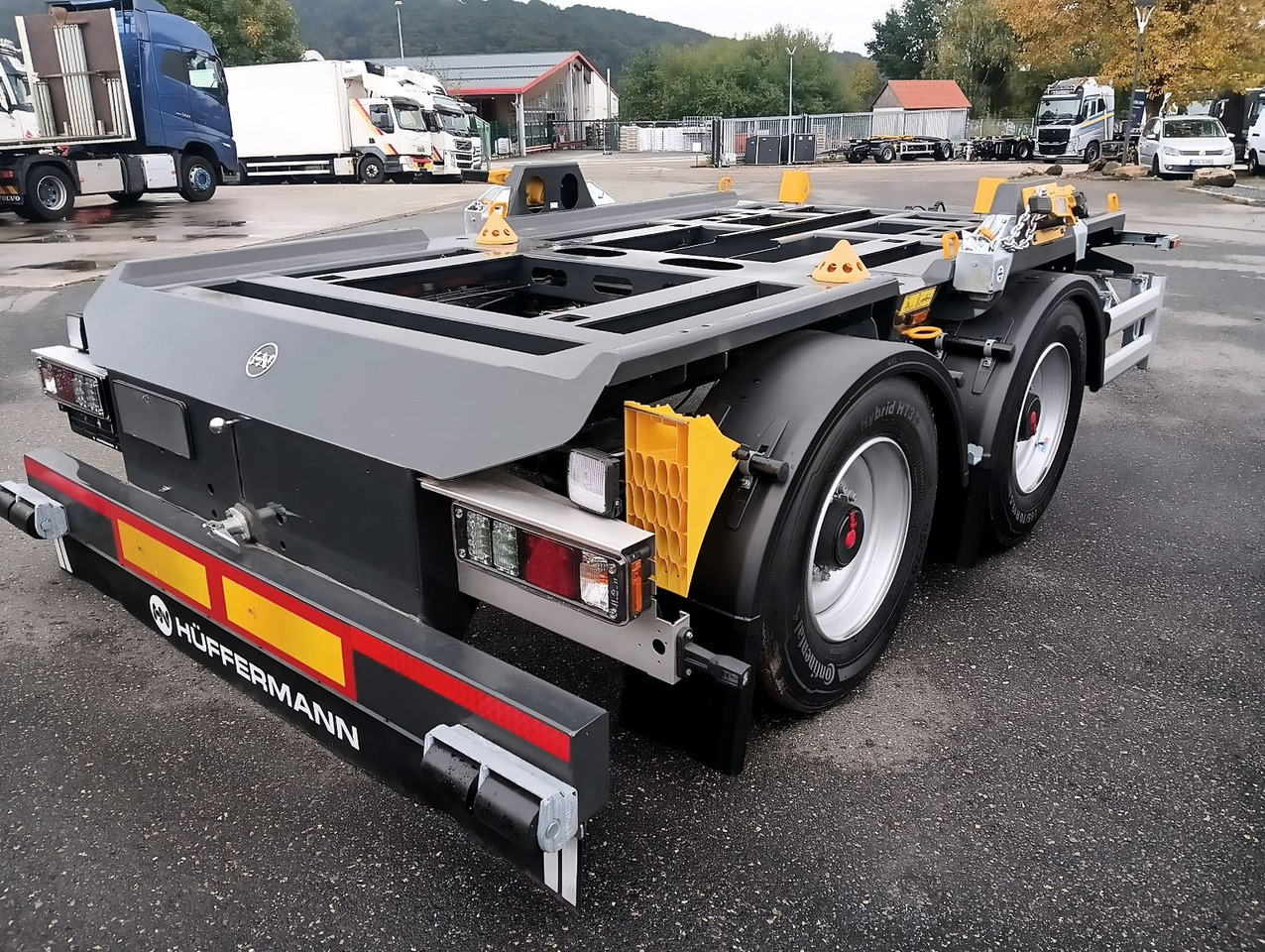 Hüffermann 2-A-MINI-CARRIER SAFETYFIX VERZINKT FULLOPTION - Remorcă abroll/ Skiploader: Foto 5 Hüffermann 2-A-MINI-CARRIER SAFETYFIX VERZINKT FULLOPTION - Remorcă abroll/ Skiploader: Foto 5