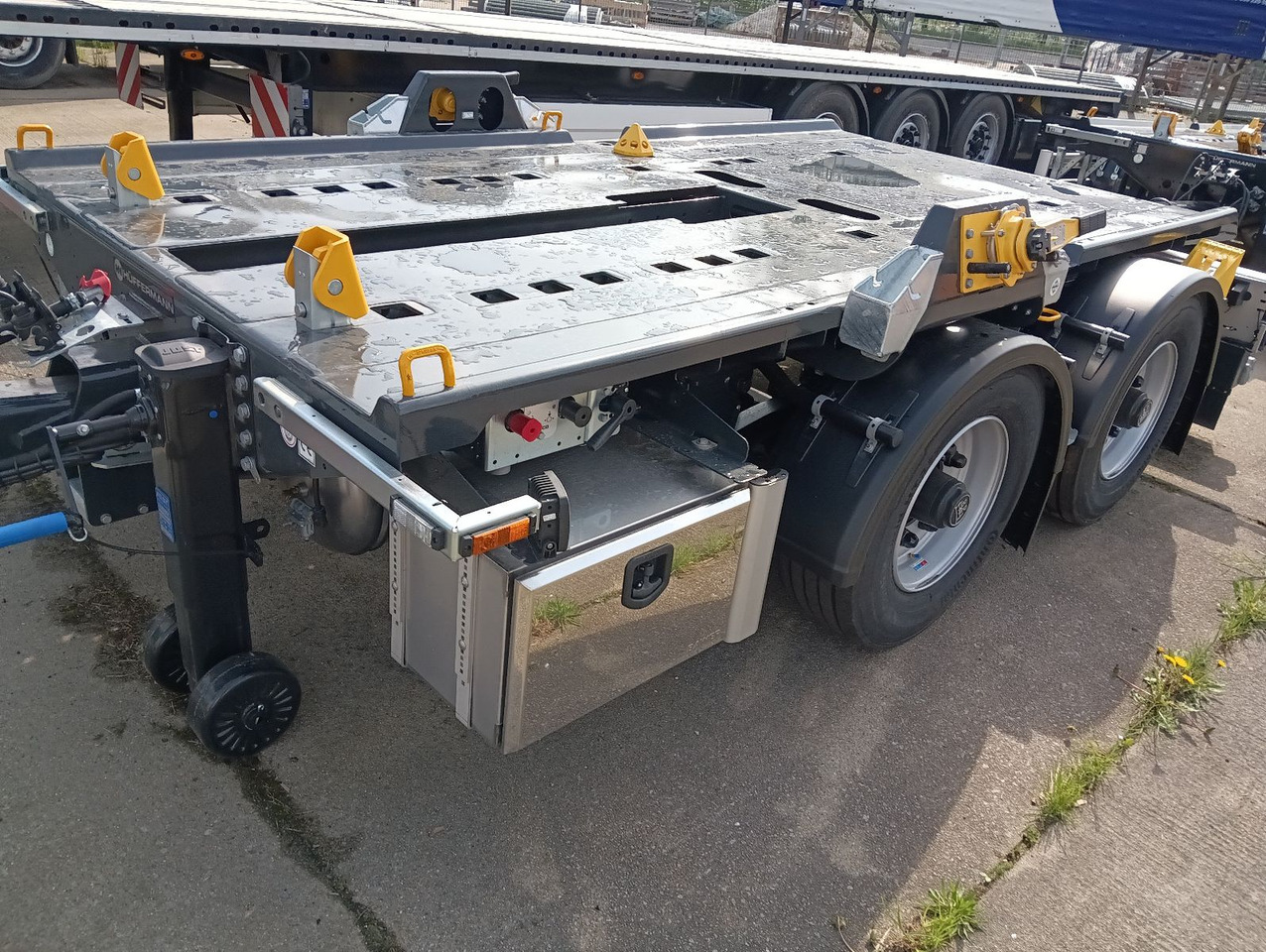Hüffermann 2-A-MINI-CARRIER SAFETYFIX VERZINKT NEU FULLOPTI - Remorcă abroll/ Skiploader: Foto 1 Hüffermann 2-A-MINI-CARRIER SAFETYFIX VERZINKT NEU FULLOPTI - Remorcă abroll/ Skiploader: Foto 1