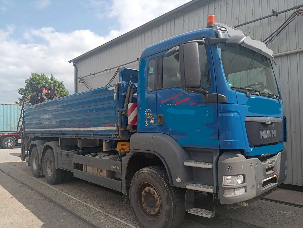MAN TGS 26:480 6x4 BL ATLAS 240.2E-A4 3-S-Kipper - Camion basculantă, Camion cu macara: Foto 1 MAN TGS 26:480 6x4 BL ATLAS 240.2E-A4 3-S-Kipper - Camion basculantă, Camion cu macara: Foto 1