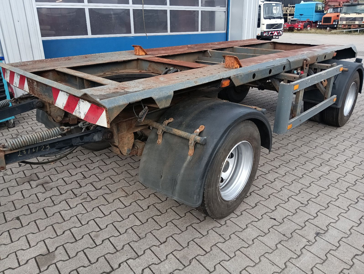 Meiller MEILLER HKM A18AbsetzContainer BPW TÜV Reifen70% - Remorcă abroll/ Skiploader: Foto 4 Meiller MEILLER HKM A18AbsetzContainer BPW TÜV Reifen70% - Remorcă abroll/ Skiploader: Foto 4