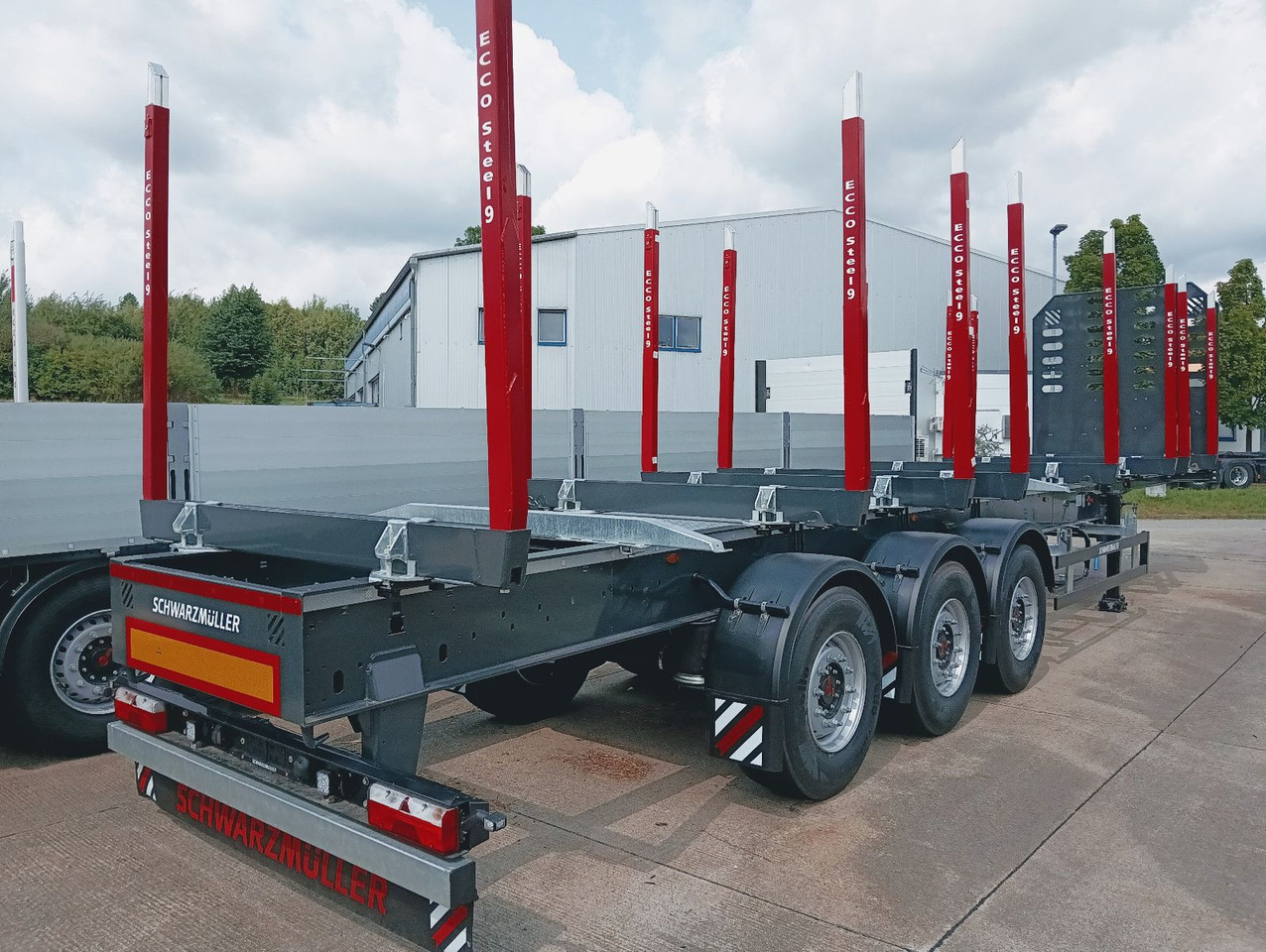 Schwarzmüller 3-A Rungensattel 8xRungSchemel 5800kg NEU sofort Schwarzmüller 3-A Rungensattel 8xRungSchemel 5800kg NEU sofort - Semiremorcă transport busteni: Foto 4 Schwarzmüller 3-A Rungensattel 8xRungSchemel 5800kg NEU sofort Schwarzmüller 3-A Rungensattel 8xRungSchemel 5800kg NEU sofort - Semiremorcă transport busteni: Foto 4