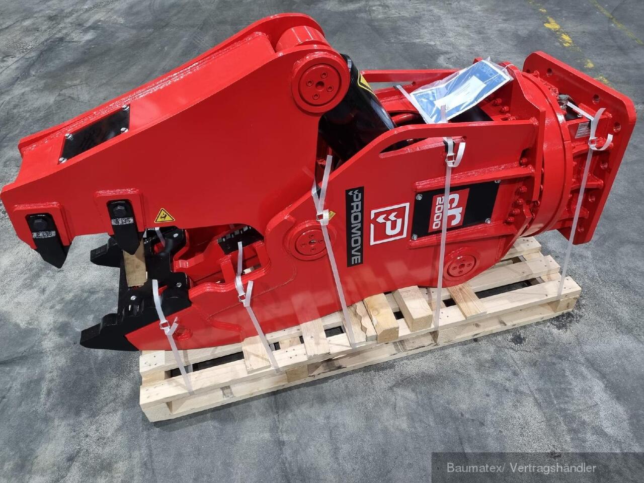 PROMOVE CR 2000, 2.050kg, f. 18- 26to. Bagger - Foarfece hidraulic pentru Ataşament: Foto 3 PROMOVE CR 2000, 2.050kg, f. 18- 26to. Bagger - Foarfece hidraulic pentru Ataşament: Foto 3